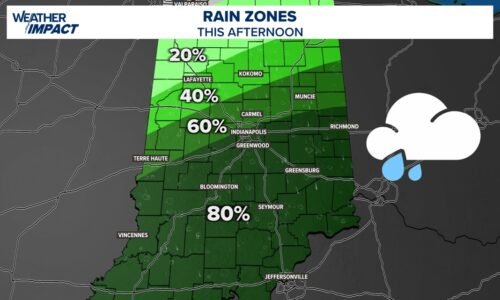 Latest rain timeline during Race Weekend festivities, including 110th Indy 500 | 13Weather Blog