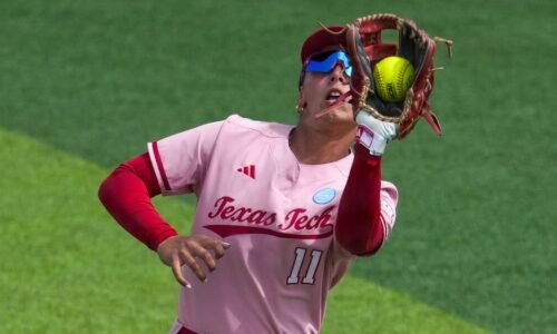 Live score updates for Texas Tech softball vs Ole Miss in NCAA Regional