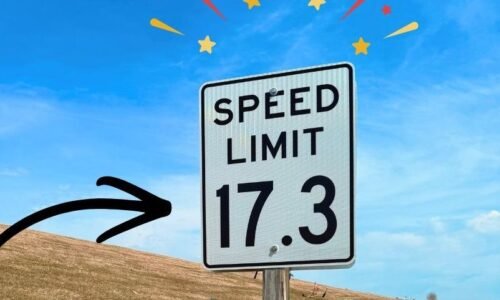 Look: Wisconsin recycling center posts 17.3 mph speed limit sign