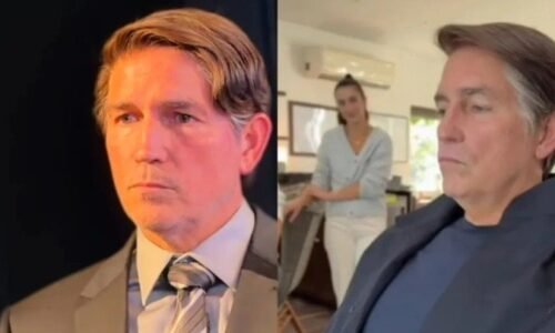 Ator norte-americano Jim Caviezel, conhecido por A Paixão de Cristo (2004), será Jair Bolsonaro na cinebiografia Dark Horse -  (crédito: Divulgação/Instagram)