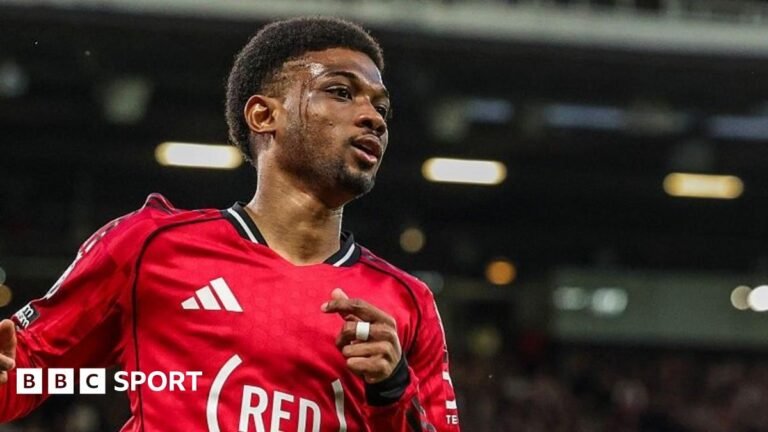 Manchester United winger Amad Diallo
