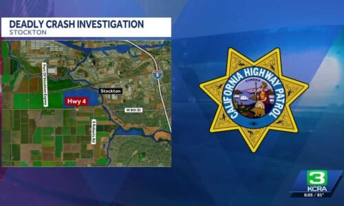 Man dies in head-on Stockton Crash, CHP says