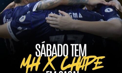Maravilha Futsal recebe Chapecoense pela Copa Santa Catarina neste sábado (16) | WH3 - Sistema 103 - Rádio Raio de Luz - Rádio Lider