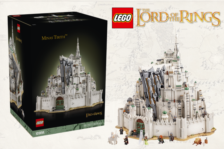 Massive 8,278-piece LEGO 11377 Minas Tirith model is the biggest LOTR set ever