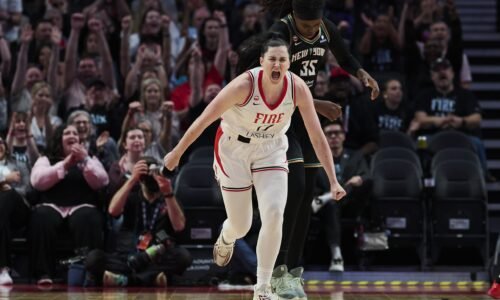 Megan Gustafson is reinventing herself with the Portland Fire