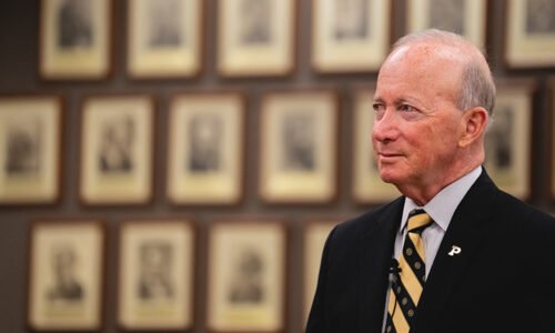 Mitch Daniels returning to top spot at Purdue on interim basis after president's departure