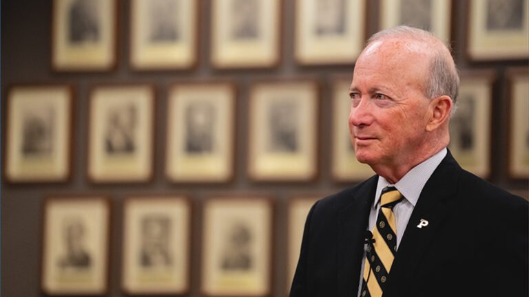 Mitch Daniels returning to top spot at Purdue on interim basis after president's departure