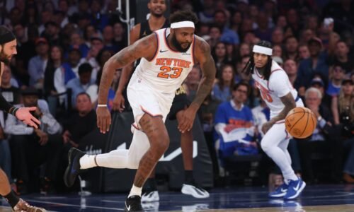Mitchell Robinson deleting Facebook, changing number during Knicks playoff chase
