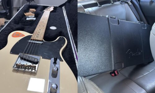 Músico busca ajuda para localizar guitarra Fender furtada em Cascavel