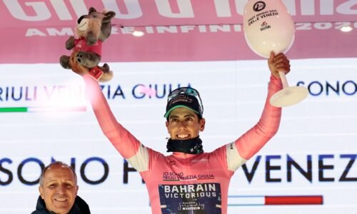 'My Giro is done' - Afonso Eulálio impresses on Corno delle Scale but recognises days in maglia rosa are numbered