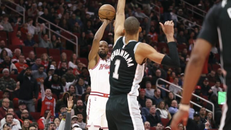 NBA Champion, All-Star Picks Rockets' Kevin Durant over Spurs' Victor Wembanyama