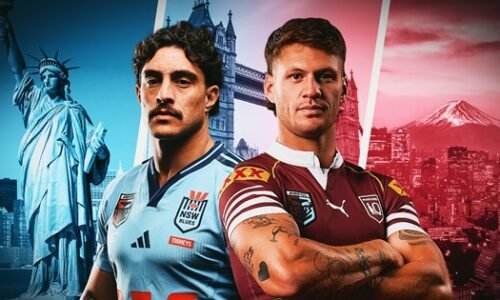 NRL 2026, State of Origin, international broadcast, global audience, NSW Blues, Queensland Maroons