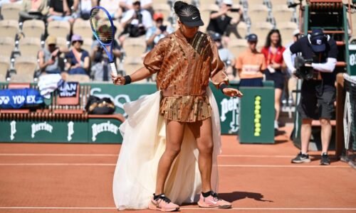 Naomi Osaka’s French Open outfits bring couture and tennis together in Paris