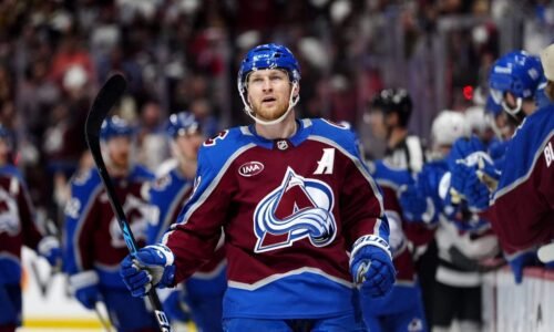 Nathan MacKinnon has been at his best in these playoffs: All business — right down to the flippers