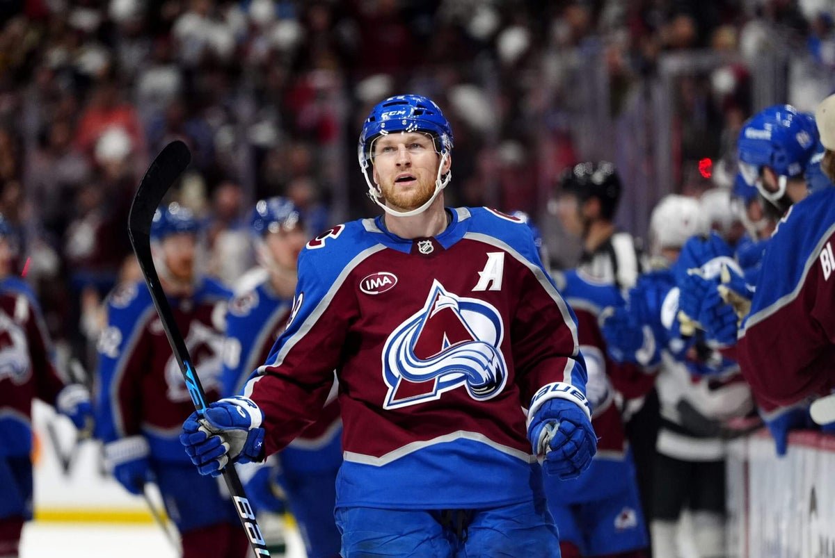 Nathan MacKinnon has been at his best in these playoffs: All business — right down to the flippers