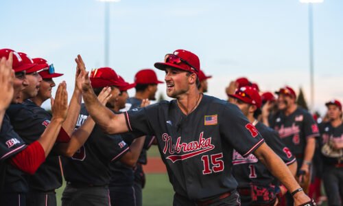 No. 24 Huskers Reach 40-Win Mark with Six-Run Ninth - University of Nebraska