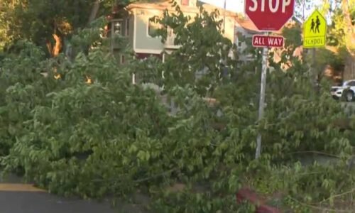 Northern California outage and wind damage updates on May 18