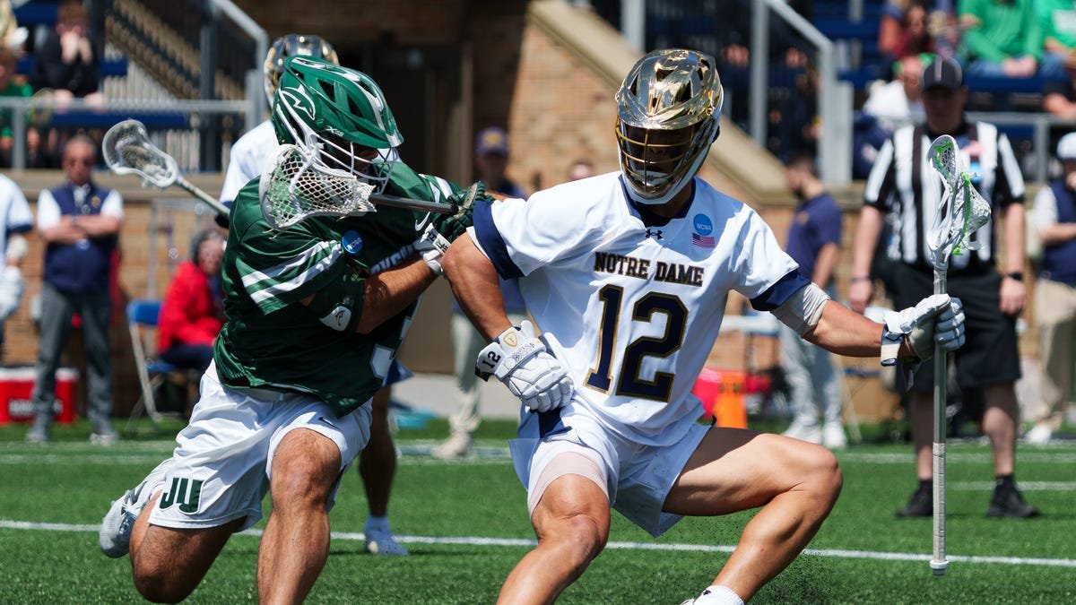Notre Dame lacrosse's Josh Yago is US Space Force second lieutenant