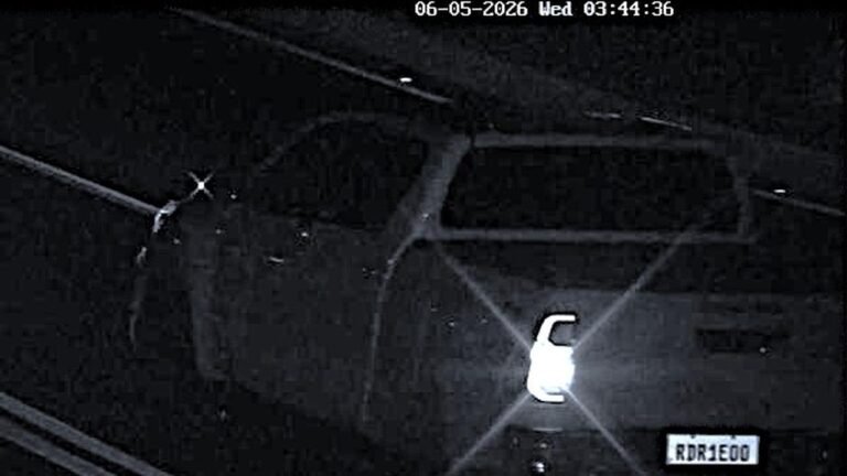 Nova imagem identifica Hilux furtada seguindo rumo a Foz do Iguaçu