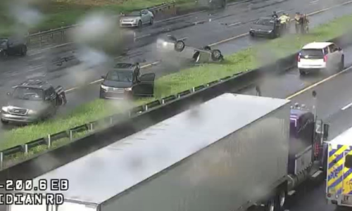 Numerous crashes along I-10 snarl traffic Wednesday evening in Tallahassee