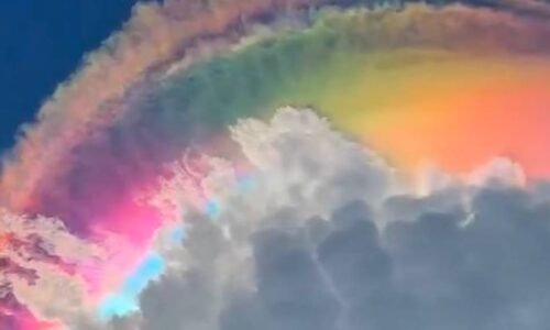 O que é a ‘nuvem arco-íris’ vista na Indonésia? Entenda a iridescência