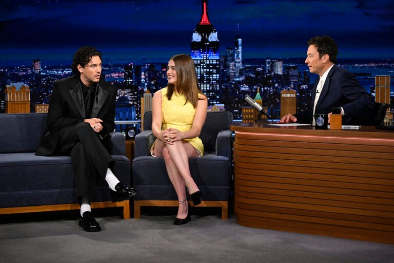 "Off Campus" Stars Belmont Cameli, Ella Bright Appear On "Tonight Show Starring Jimmy Fallon"