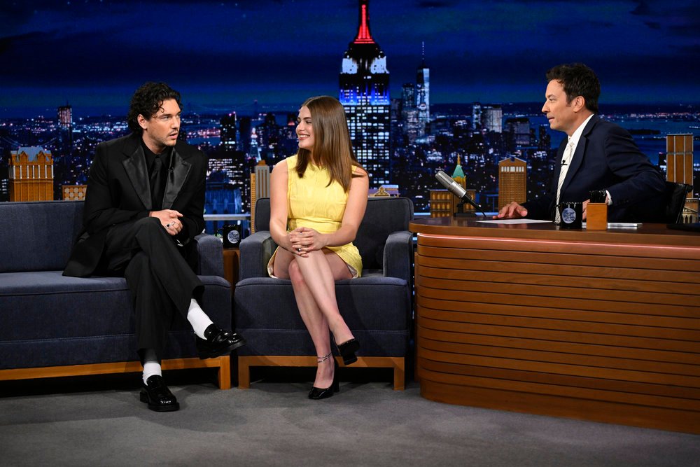 "Off Campus" Stars Belmont Cameli, Ella Bright Appear On "Tonight Show Starring Jimmy Fallon"