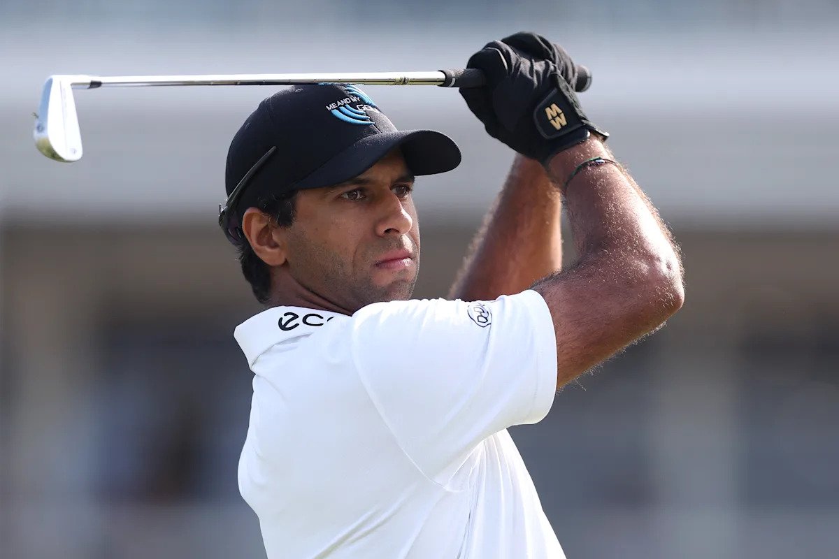 PGA Championship: Aaron 'Two Gloves' Rai held a share of the lead Saturday at Aronimink, but why does he wear two gloves?