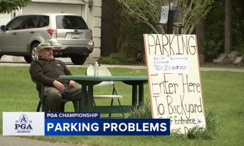 PGA Championship: Residents offer paid parking as golf fans flood Newtown Square, Pa.