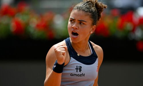 Paolini overcomes 57 unforced errors to beat Jeanjean in Rome
