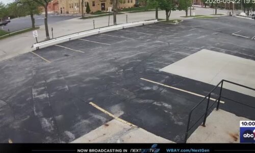 Police chase suspect through WBAY-TV parking lot, make arrest
