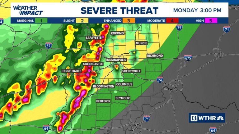 Potentially severe storms Monday, Tuesday trigger Weather Impact Alerts | 13Weather Blog