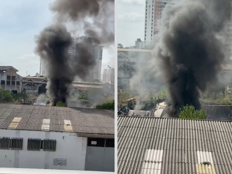 Produto inflamável pode ter causado incêndio em vagão em Campos - Campos 24 Horas