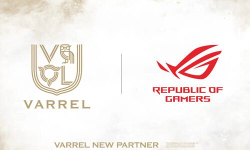Professional e-sports team "VARREL" signs sponsorship agreement with electronics manufacturer ASUS! New logo and uniforms under the new structure.