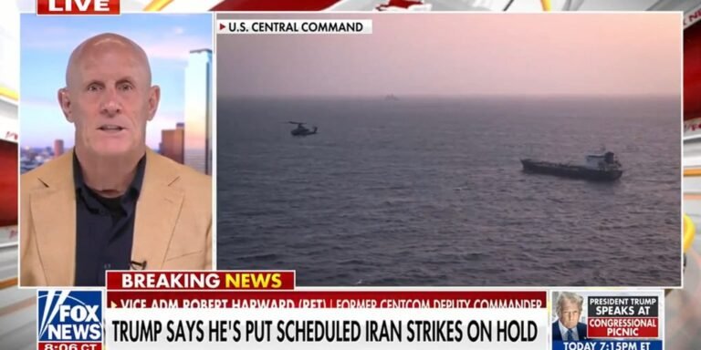 Retired vice admiral on Iran standoff: Trump has 'time on his hands'