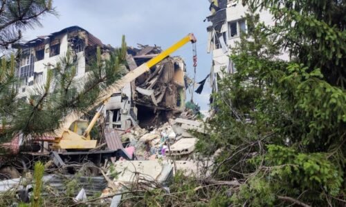 Russia says at least 18 killed in Ukrainian strike on college dormitory