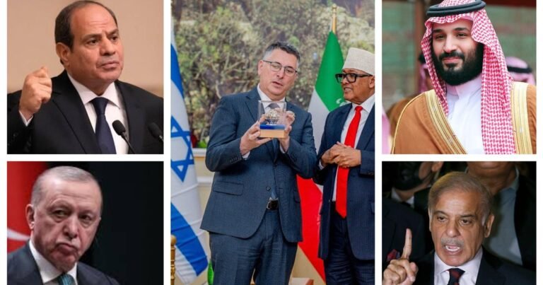 Saudi Arabia, Egypt and Turkey enraged by Somaliland's move to open an embassy in Israel’s Jerusalem