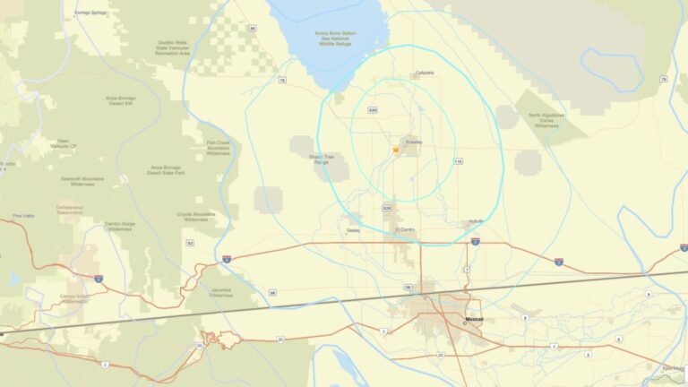Series of many earthquakes, including 4.4 magnitude, rattles Brawley in Imperial County, US Geological Survey says