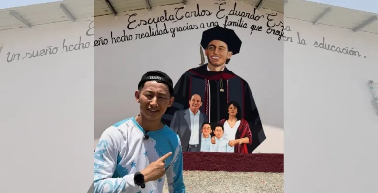 Shin Fujiyama inaugura la Escuela “Carlos Eduardo Espina”