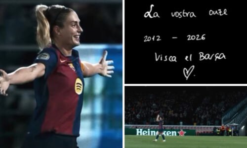 "Siempre seré una culé más"