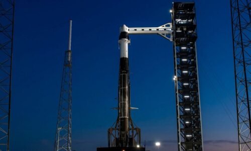 SpaceX’s Falcon 9 rocket will be sending up the CRS-34 (commercial resupply services) mission from the Cape Canaveral Space Force Station’s Space Launch Complex 40, stated the company. (SpaceX)