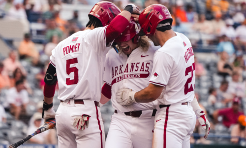 Stewart’s Two Homers Power Hogs past Vols in Hoover