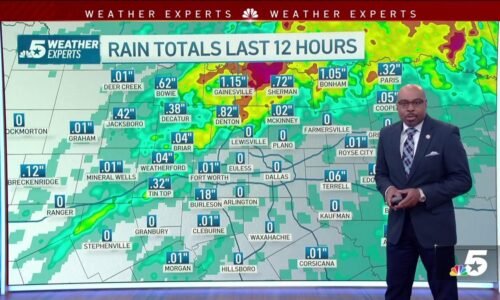Storms move through North Texas – NBC 5 Dallas-Fort Worth