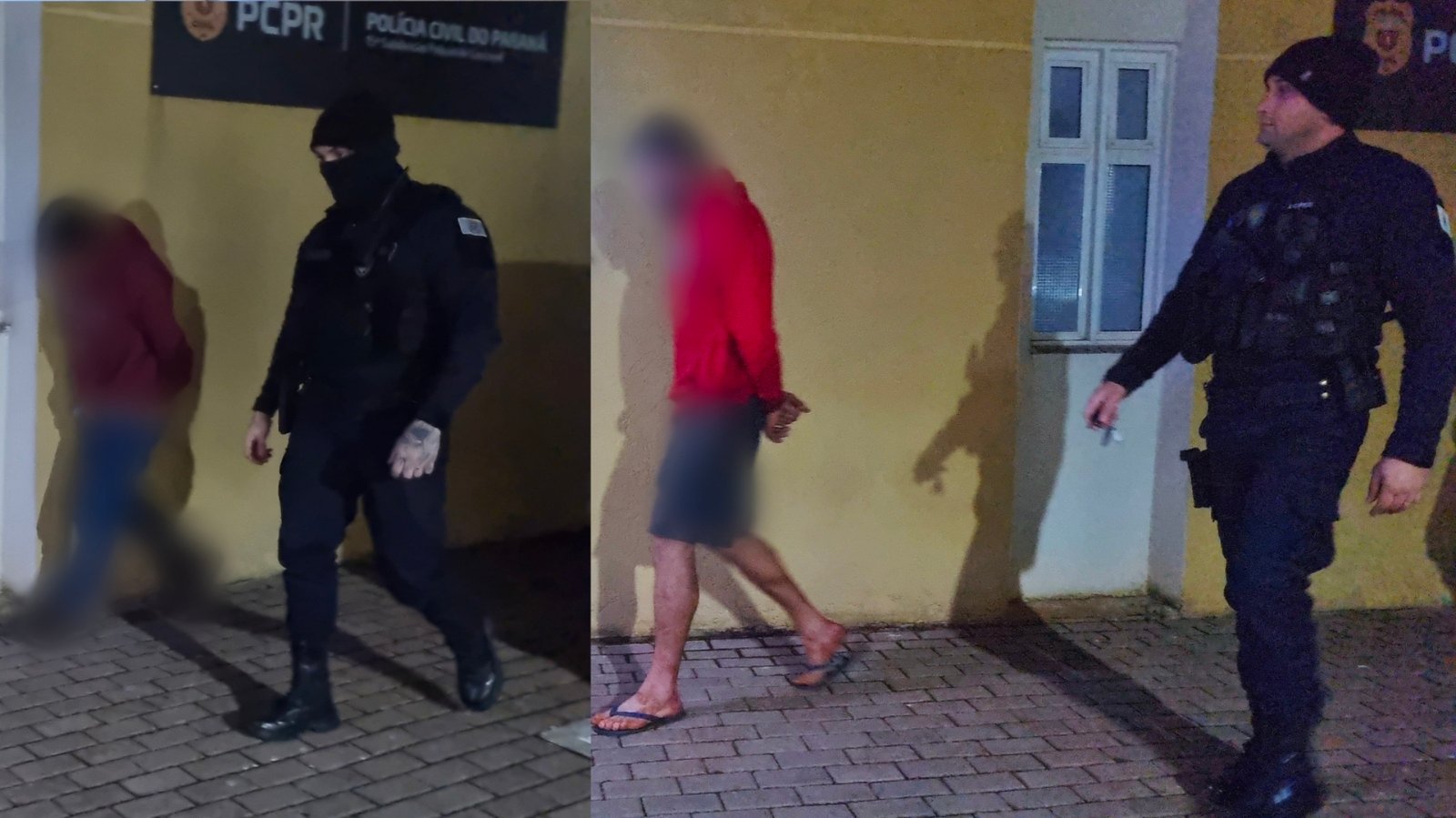 Suspeito com extensa ficha criminal e comparsa são detidos tentando arrombar loja no Centro de Cascavel