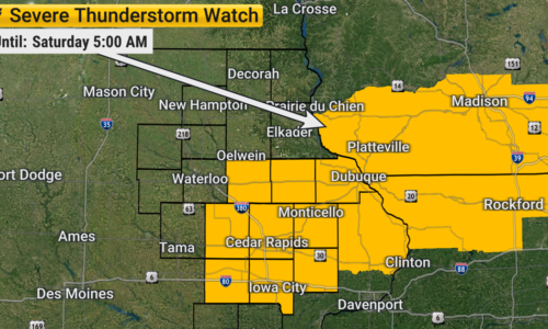 TRACKING: Severe Thunderstorm Watch until 5 AM Sat | Forecast