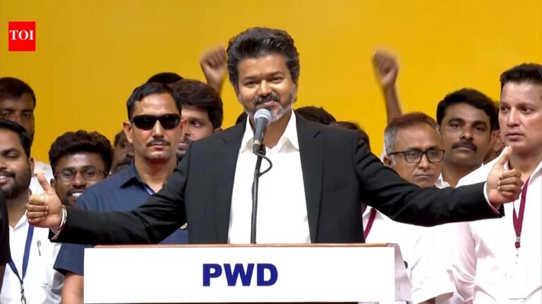 Tamil Nadu CM Announcement Live Updates: 'New era of real, secular, social justice starts now' - Vijay in first speech as CM says no power centres other than