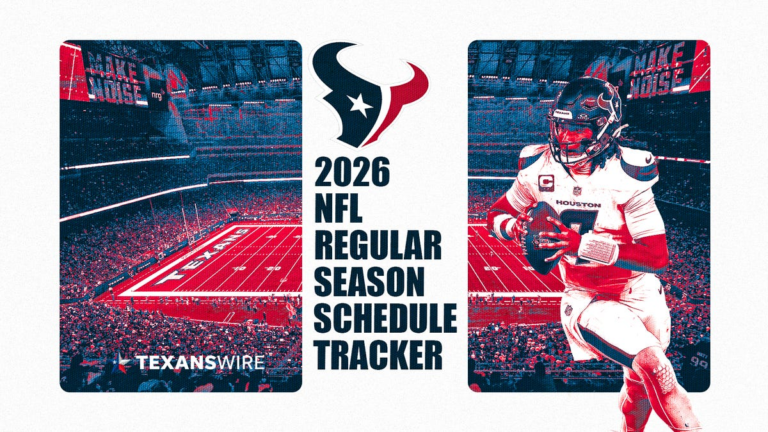 Texans 2026 schedule release tracker: Leaks, time, opponents