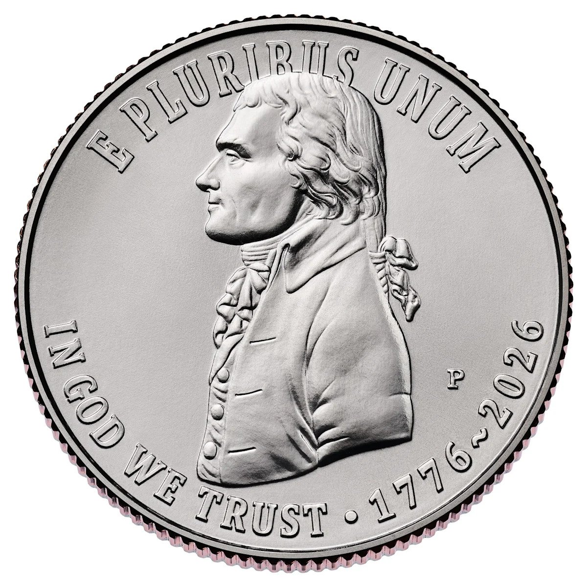This new quarter will begin circulating just in time for America's 250