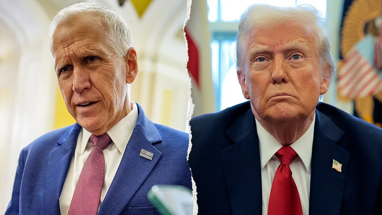 Thom Tillis threatens to sink GOP border bill over Trump ballroom funding