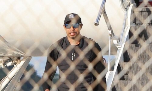 Tiger Woods spotted arriving in Palm Beach after Switzerland treatment